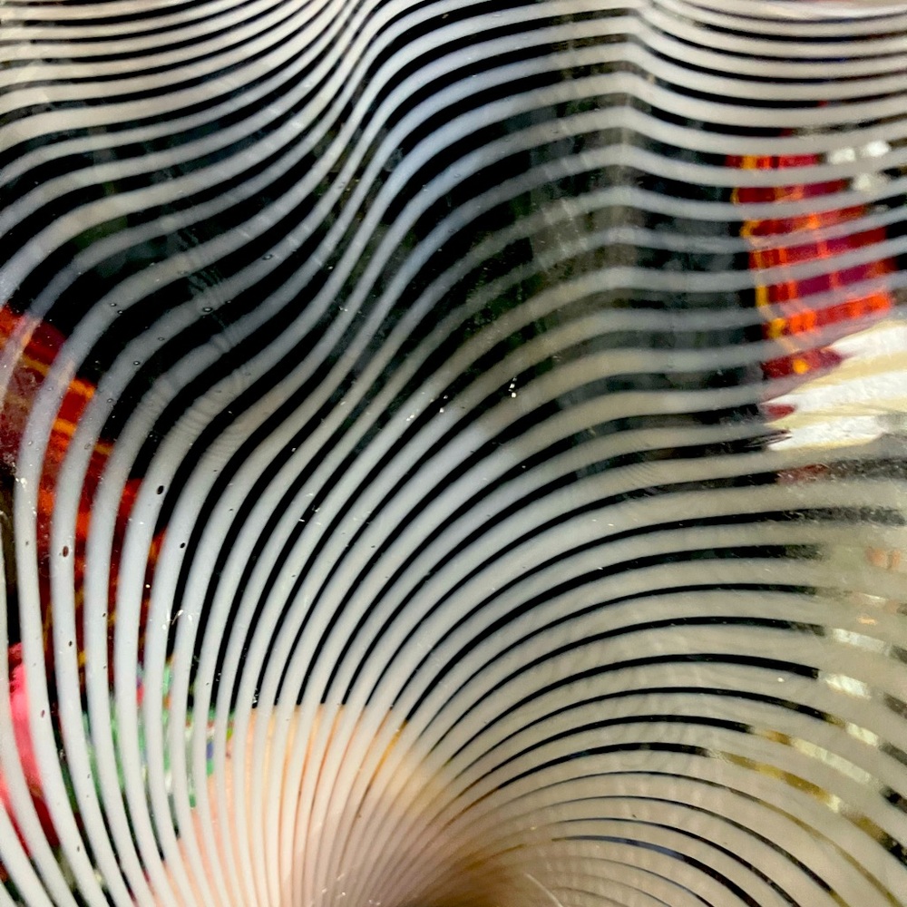 Vintage Fratelli Toso Murano Glass Vase